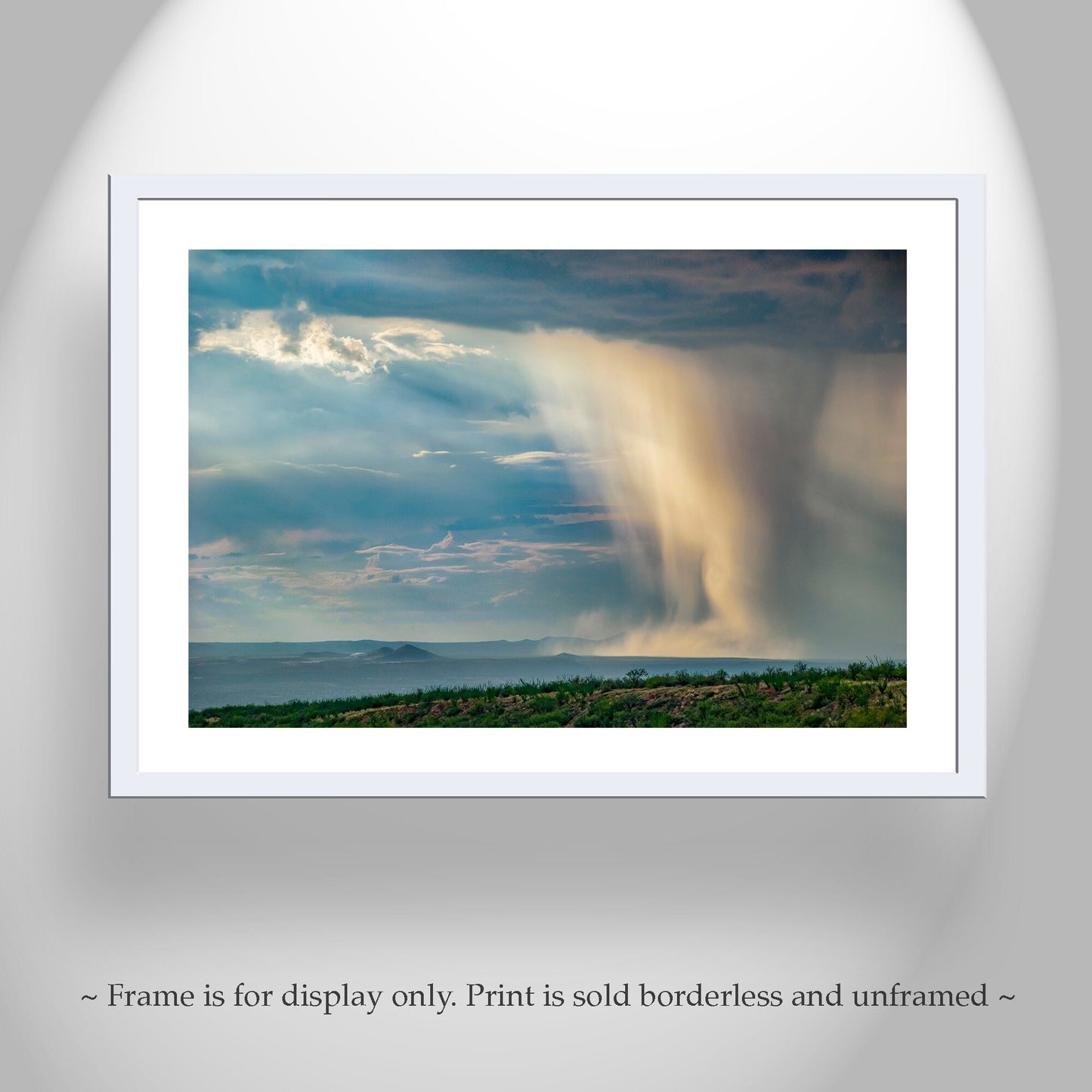 Desert Rainstorm Fine Art Print – Tucson Arizona Wall Decor