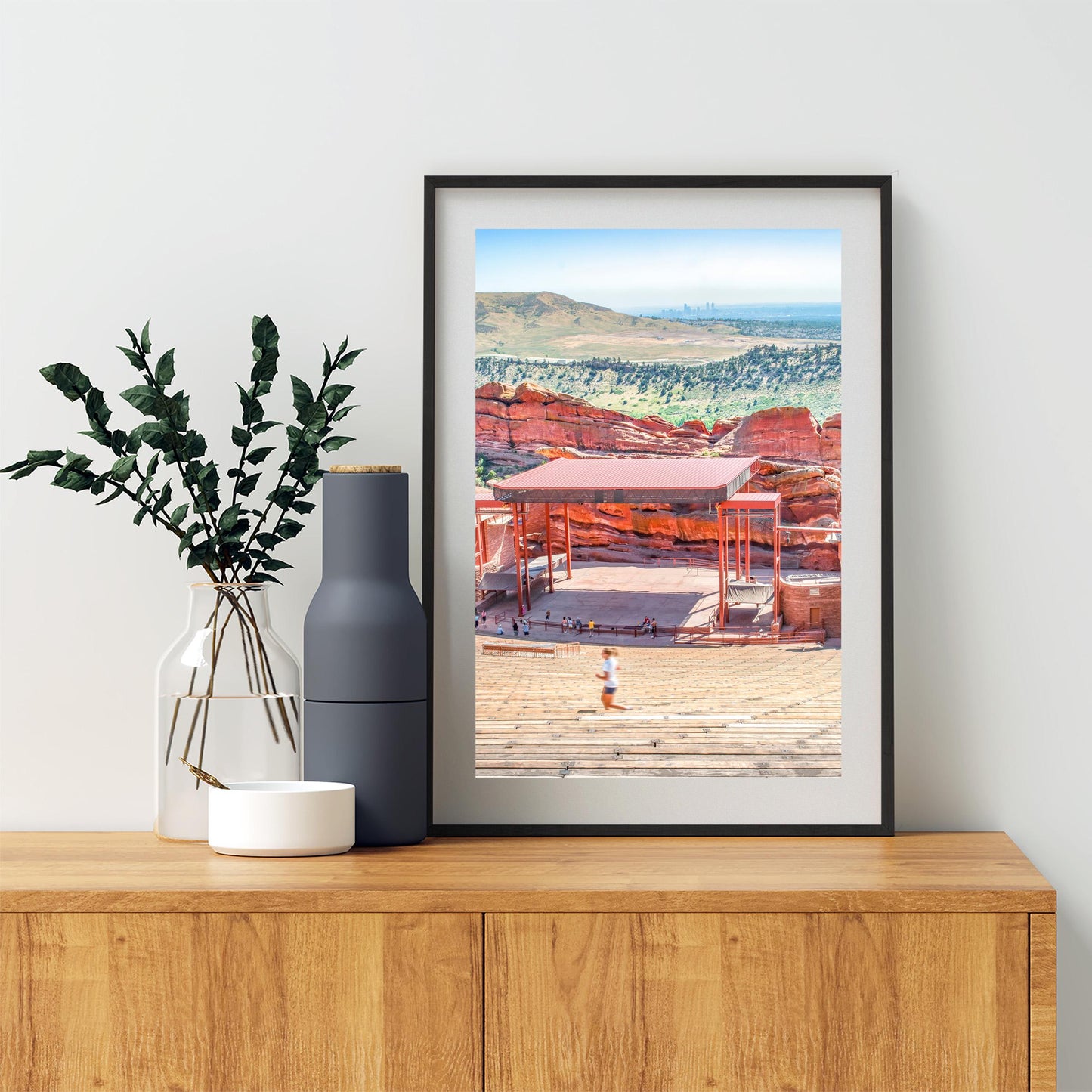 Red Rocks Amphitheater Photo Art Print in Denver Colorado