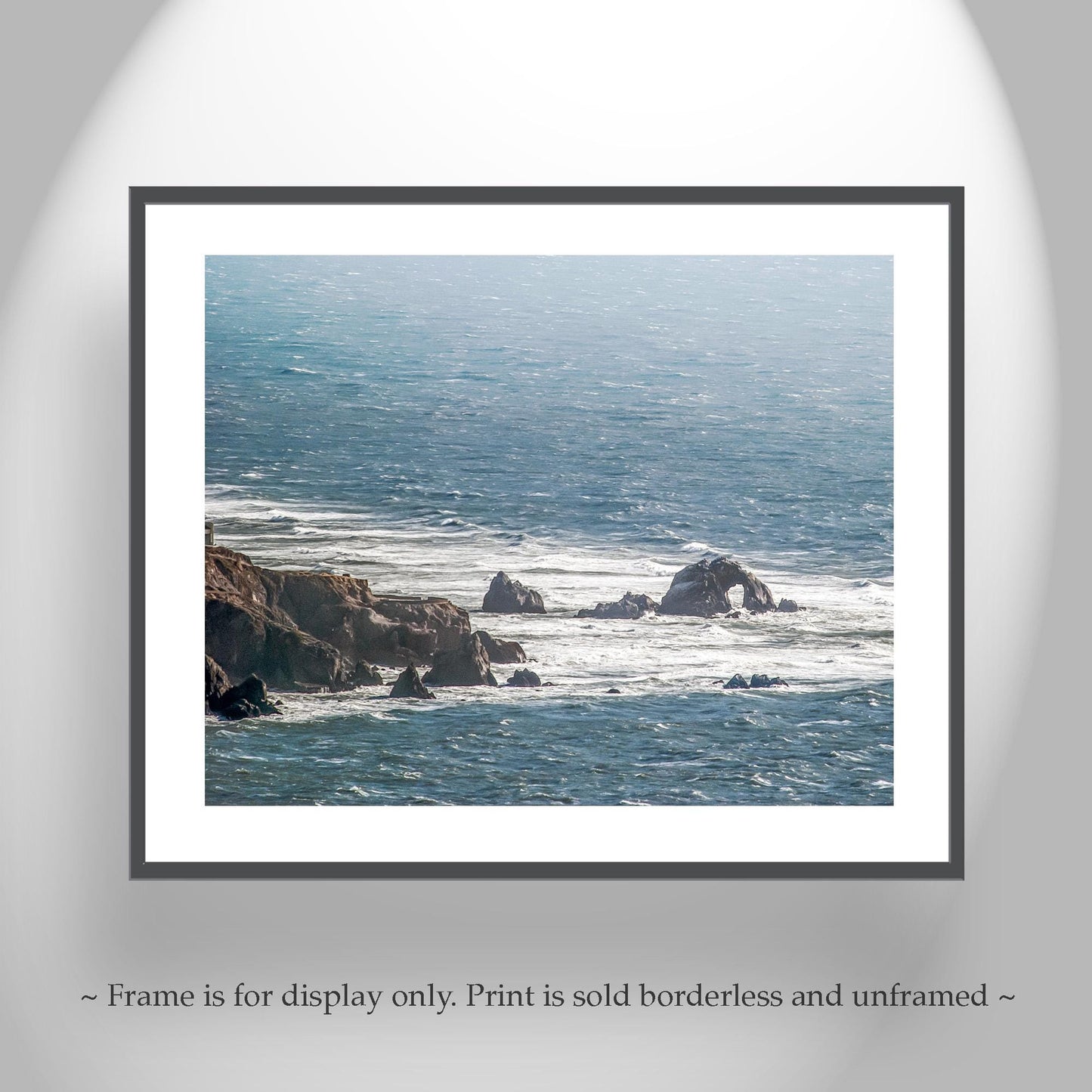 Seal Rocks Ocean Print, San Francisco Seacoast Wall Art