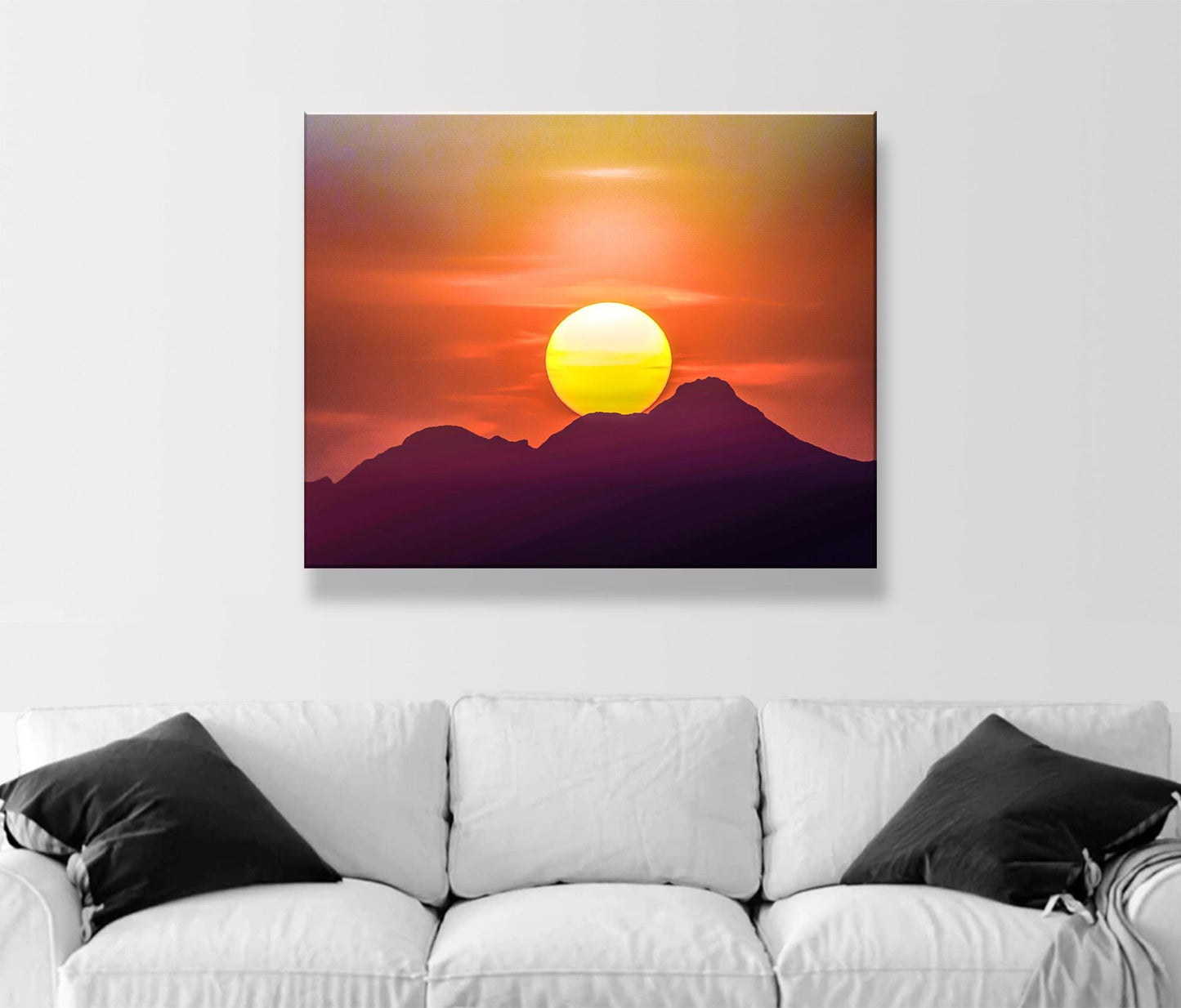 Sonoran Desert Sunset Wall Art – Tucson Landscape Canvas Art