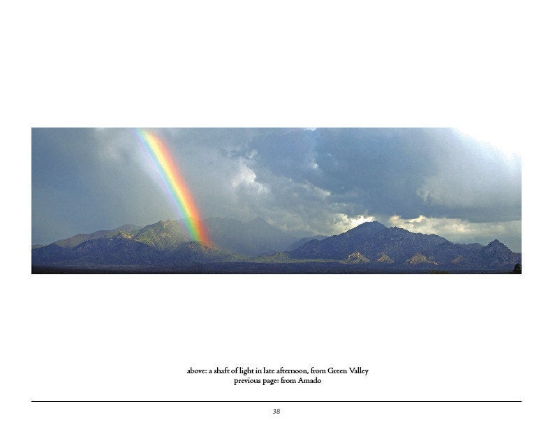 Arizona Landscape Photo Book | Self Published | Santa Rita Mountains