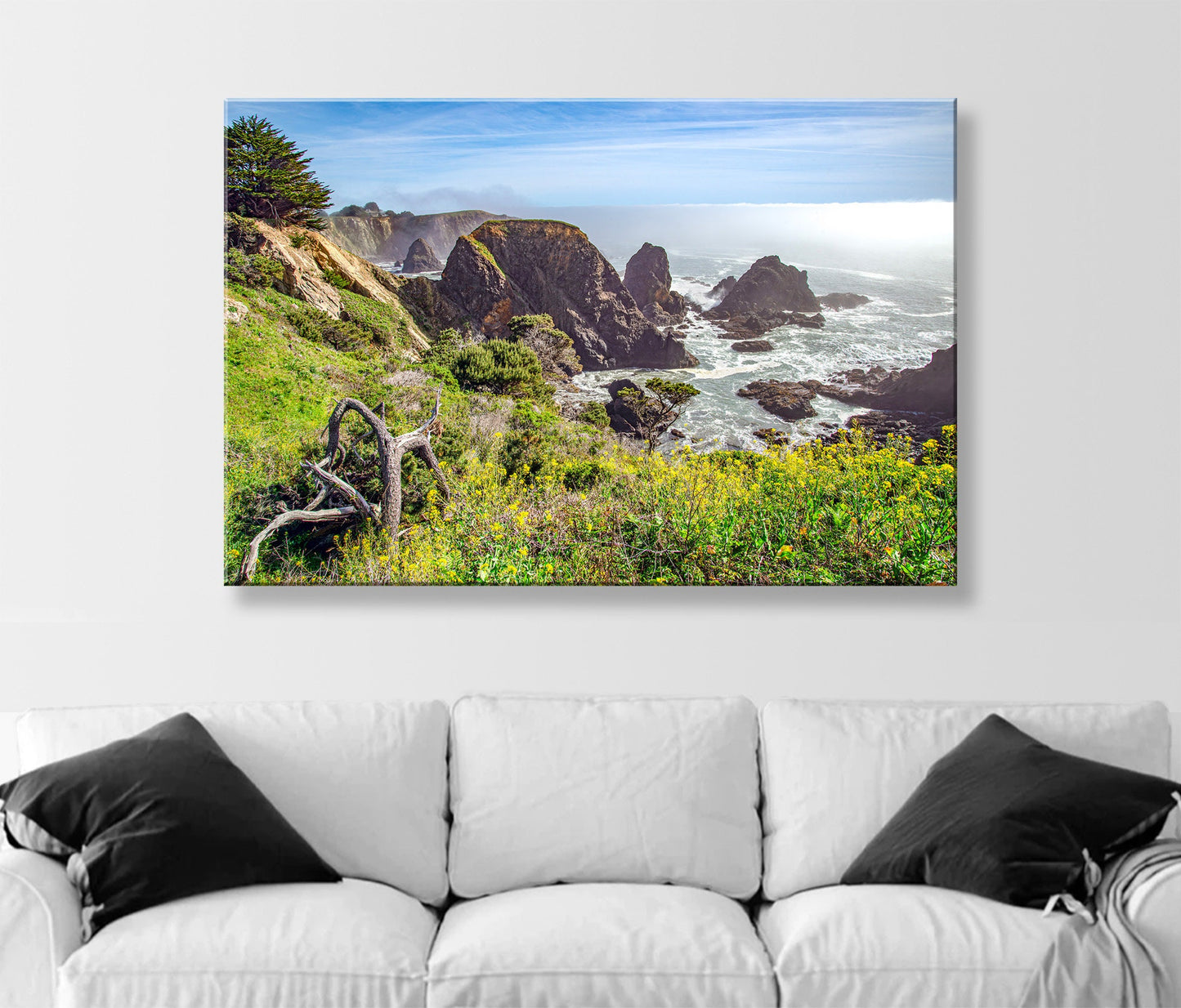Mendocino Coast Art Print at Fort Bragg California