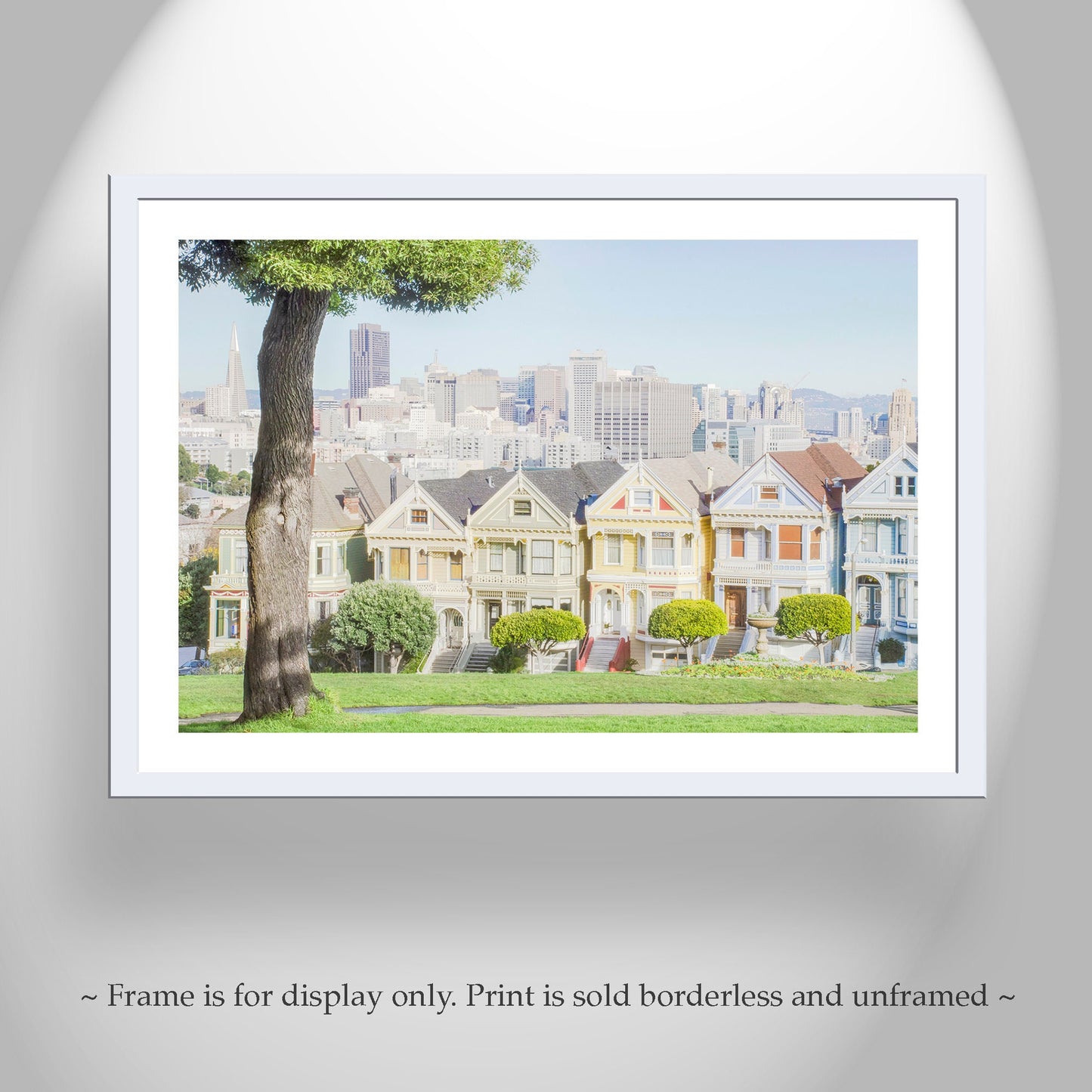 Alamo Square San Francisco Painted Ladies Art Photography as Gift