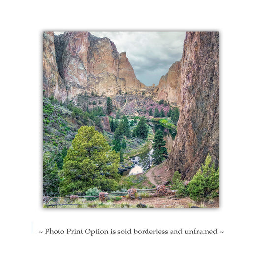 Smith Rock State Park Art | Central Oregon Crooked River Photo