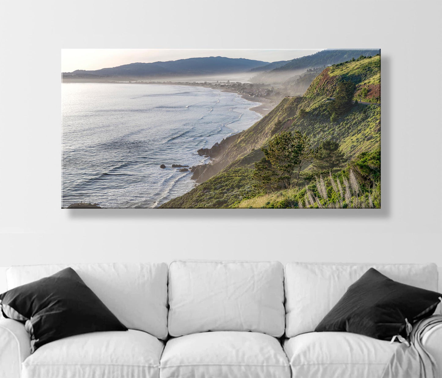 Stinson Beach Art Photography Print | Marin County Northern California Panorama Picture | Gift for Home or Office