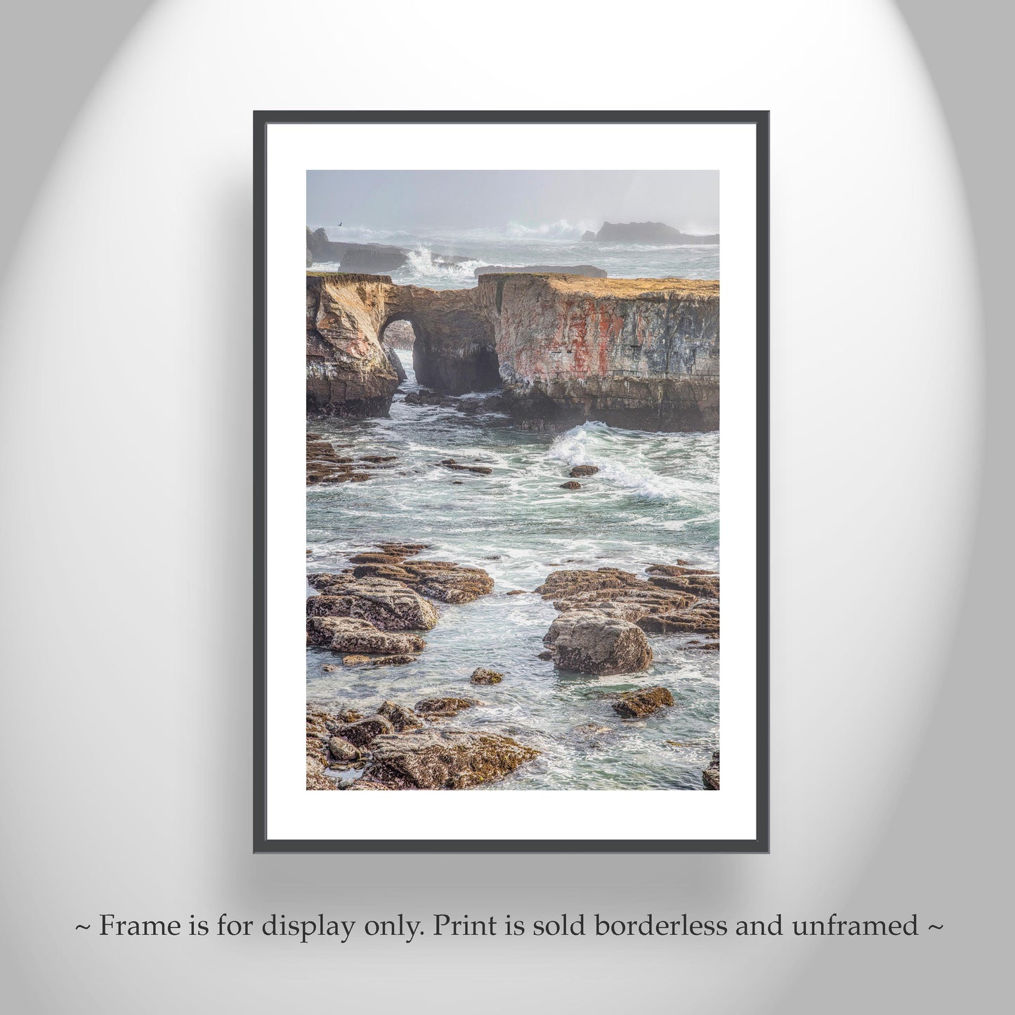 Point Arena Mendocino Coast Ocean Waves Print