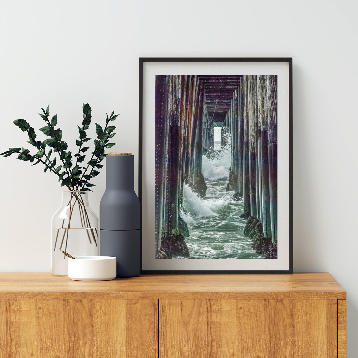 San Diego Wall Art with Oceanside Pier | California West Coast Ocean Photography