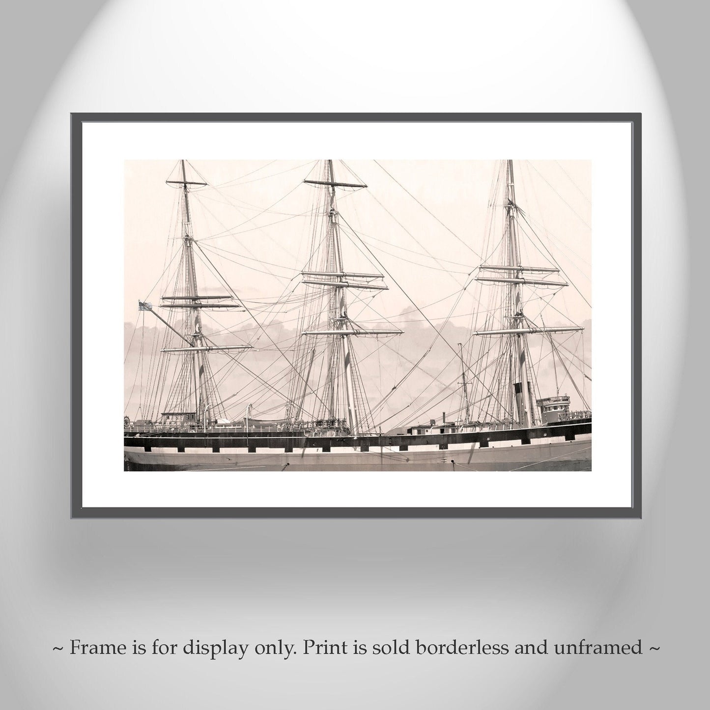 Balclutha Clipper Ship Hyde Street Pier Art Print San Francisco California