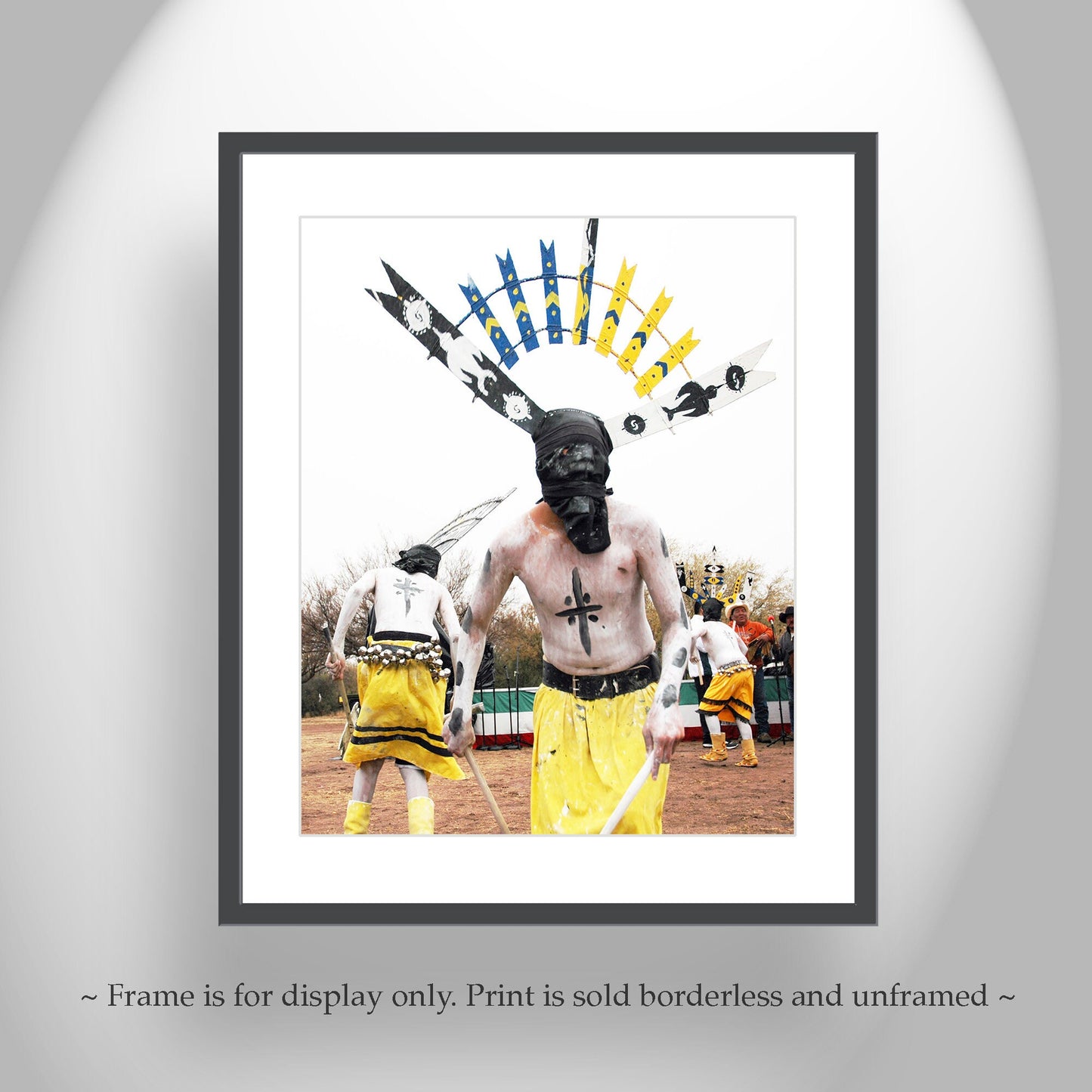 Apache Crown Dancer Art Prints Set – Native American Wall Decor