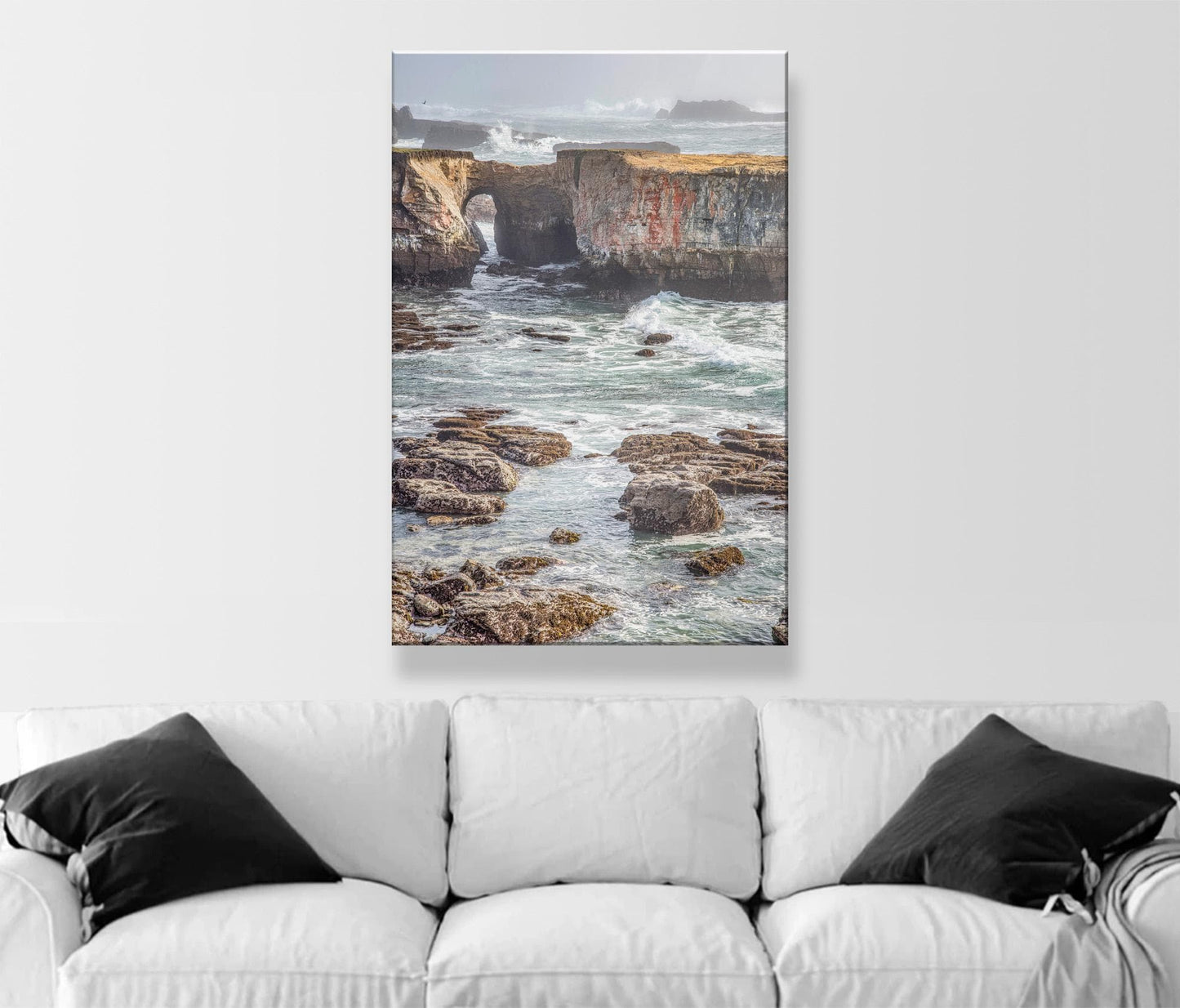 Point Arena Mendocino Coast Ocean Waves Print