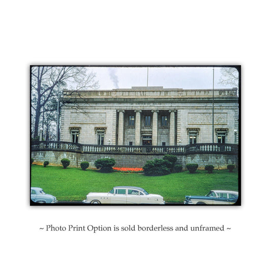 Atlanta Cyclorama Vintage Photo – Historic Georgia Wall Art