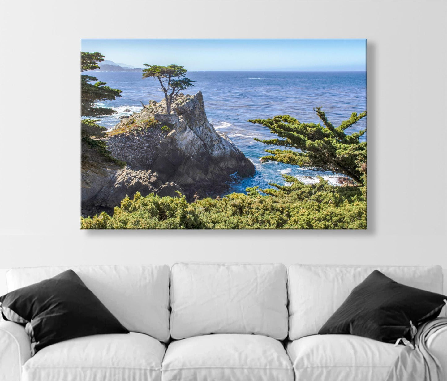 Carmel by the Sea Art Photography Print with Lone Cypress
