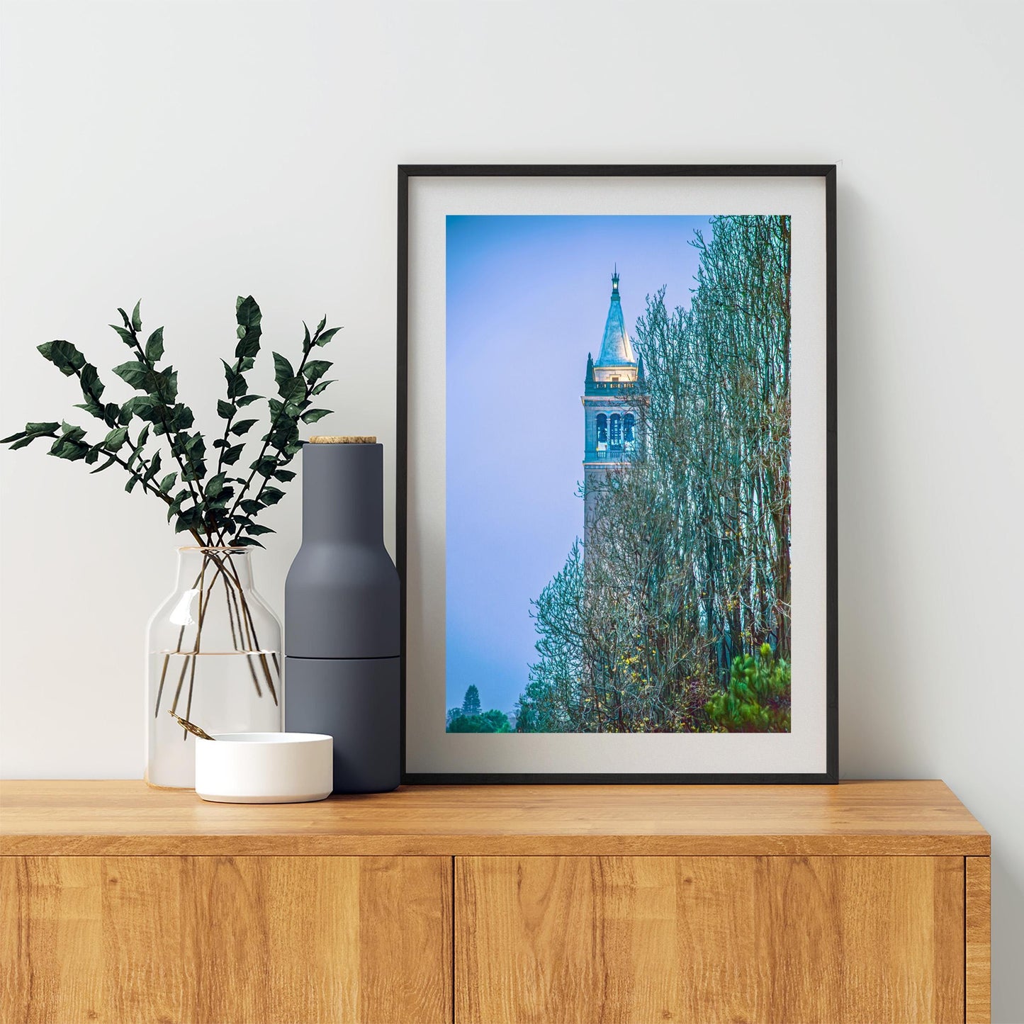 Cal Berkeley Sather Tower Campanile Wall Art – Architecture Photo Art