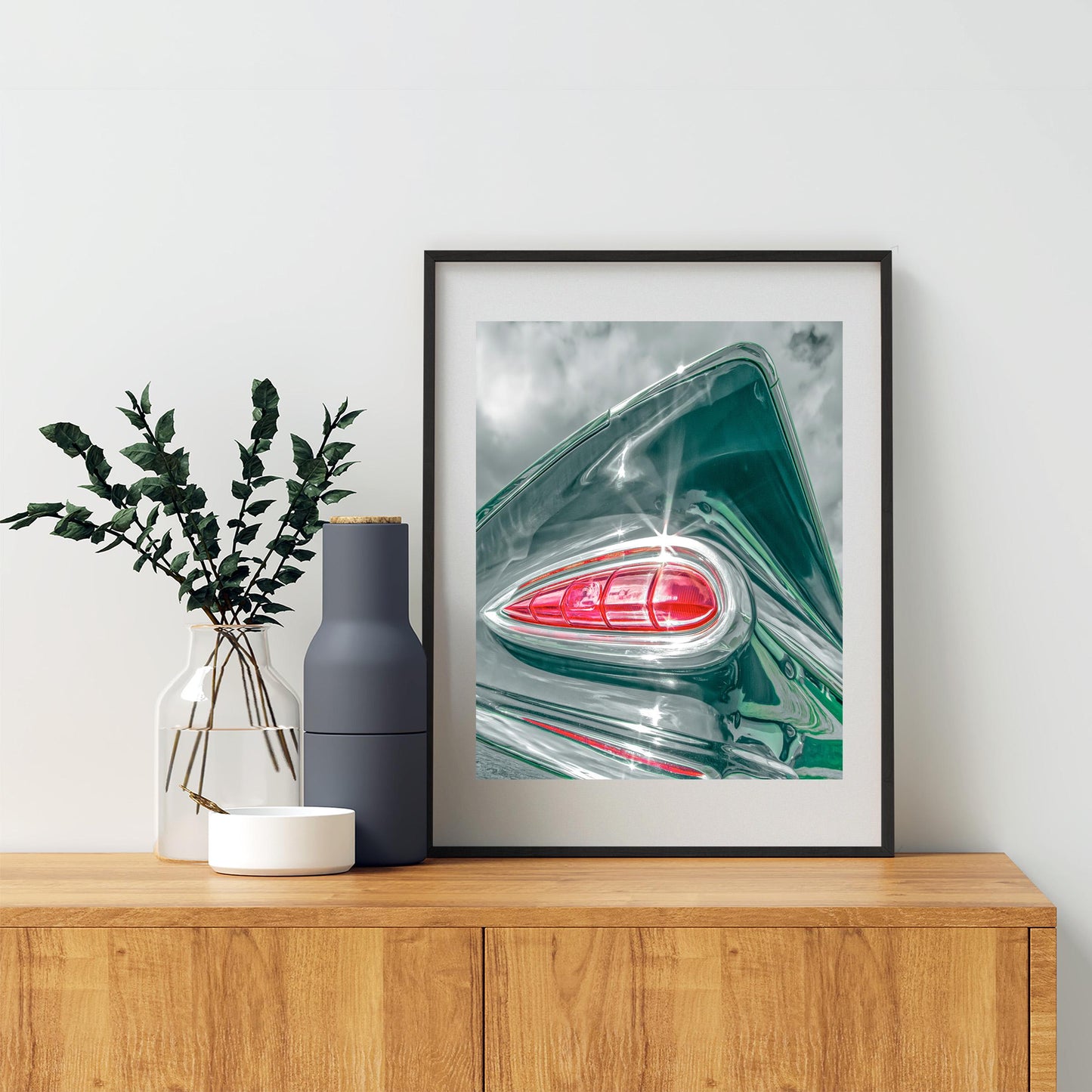 1959 Chevy Impala Car Photo | Mancave Wall Decor