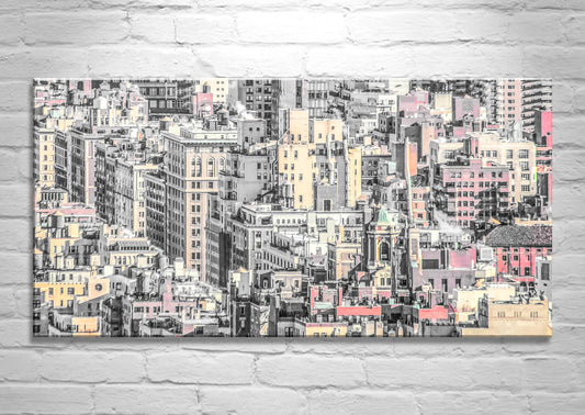 Upper East Side NYC Panoramic Art Print - Manhattan Skyline Photo