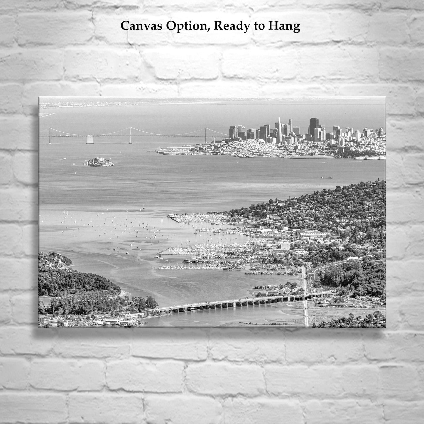 Sausalito Art Print at Marin County California | B&W or Color