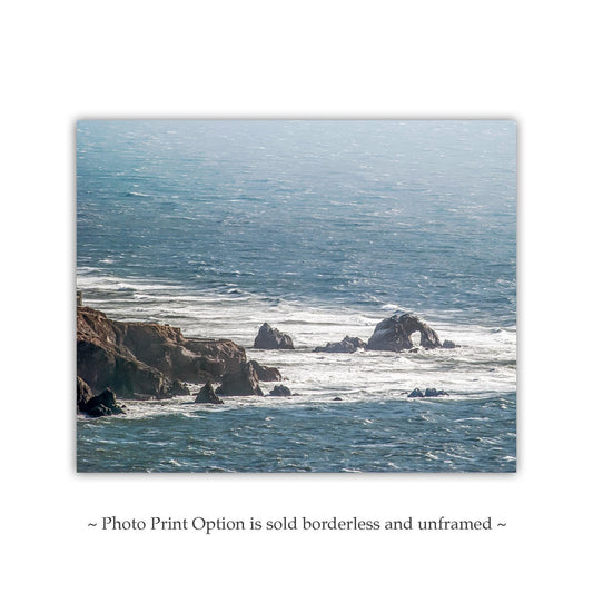 Seal Rocks Ocean Print | San Francisco Seacoast Wall Art Photograph