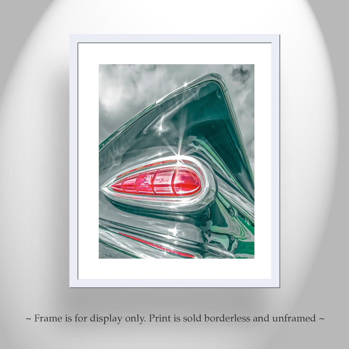 1959 Chevy Impala Car Photo | Mancave Wall Decor