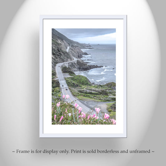 Pacific Coast Highway Big Sur Art California Coast Road Trip Photo