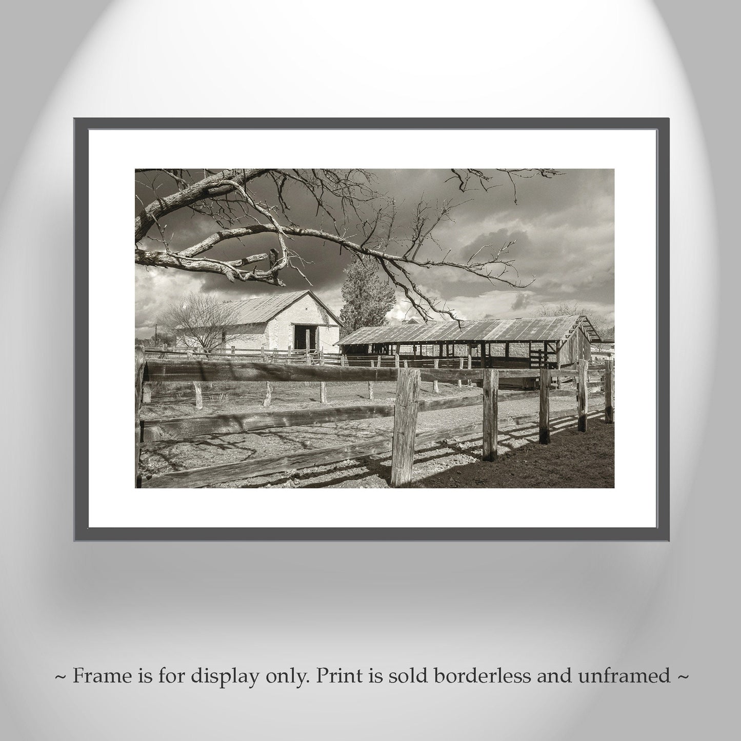 Empire Ranch Arizona Wall Art – Vintage Western Ranch Artwork Set