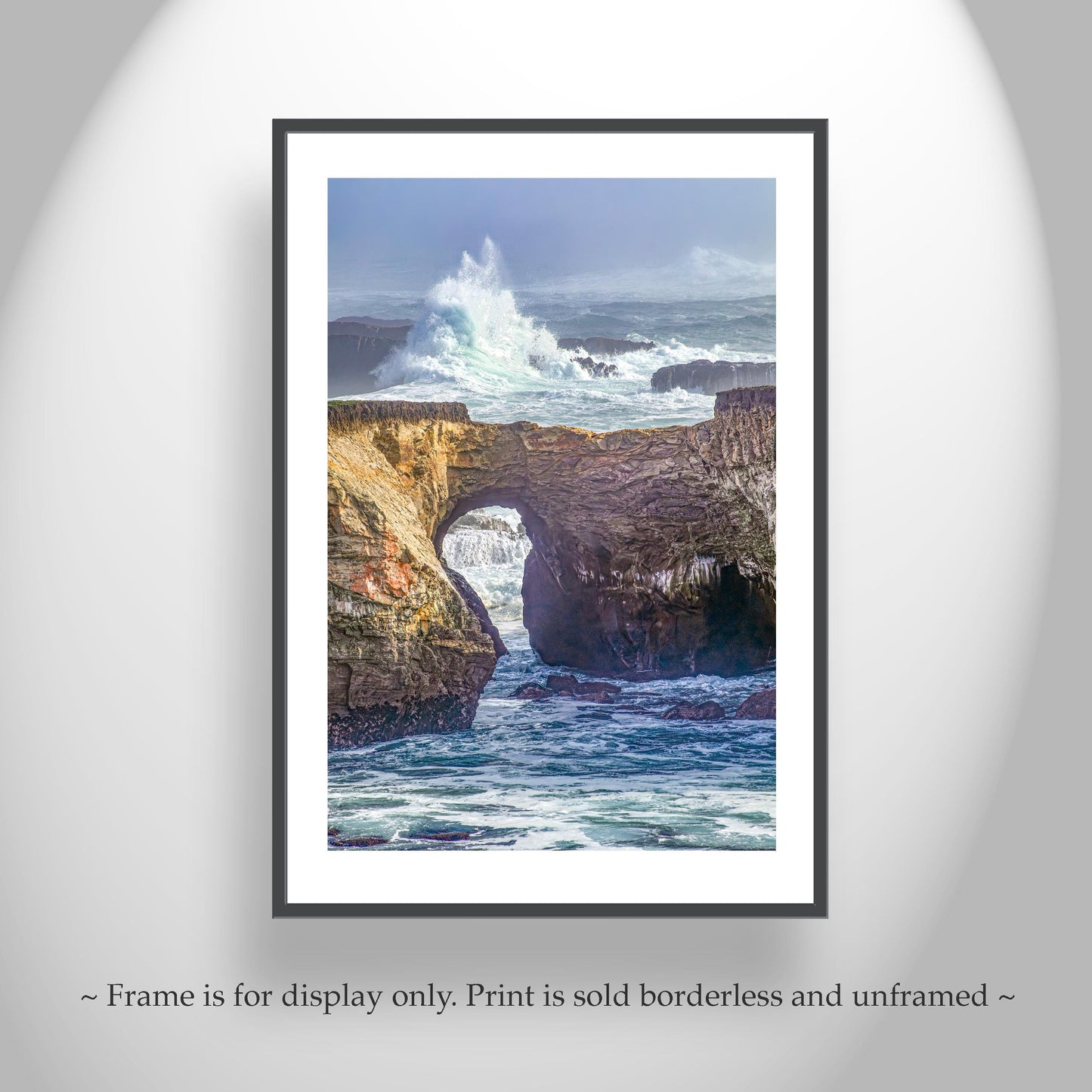 Pacific Ocean Storm Waves – Point Arena Mendocino Coast Wall Art