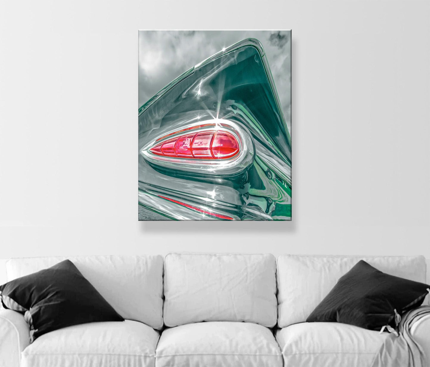 1959 Chevy Impala Car Photo | Mancave Wall Decor