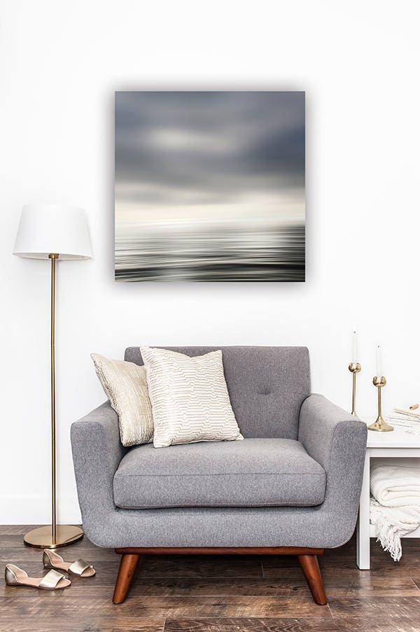 Ocean Contemporary Canvas Wall Art in Abstract by Murray Bolesta | San Diego California Pacific Coast