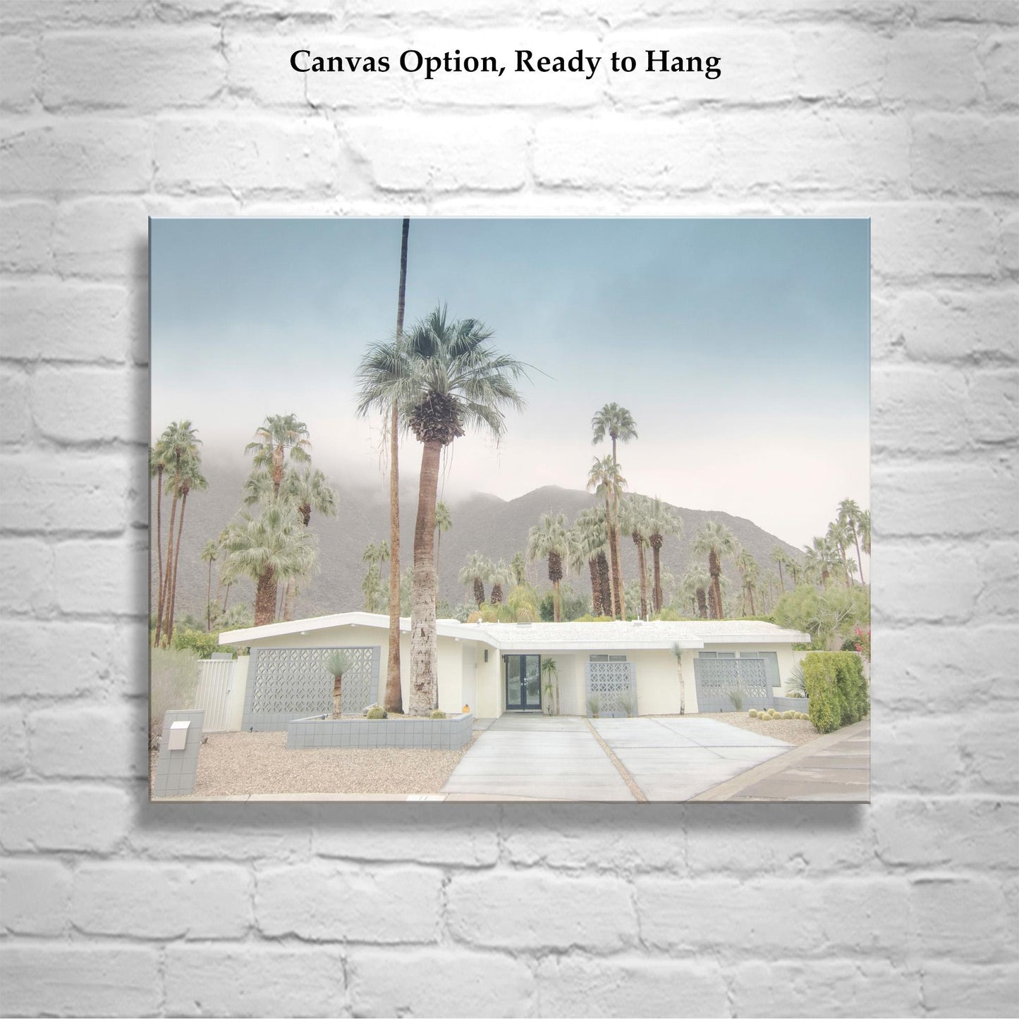Palm Springs Architecture Art Print | Mid Century Modern House
