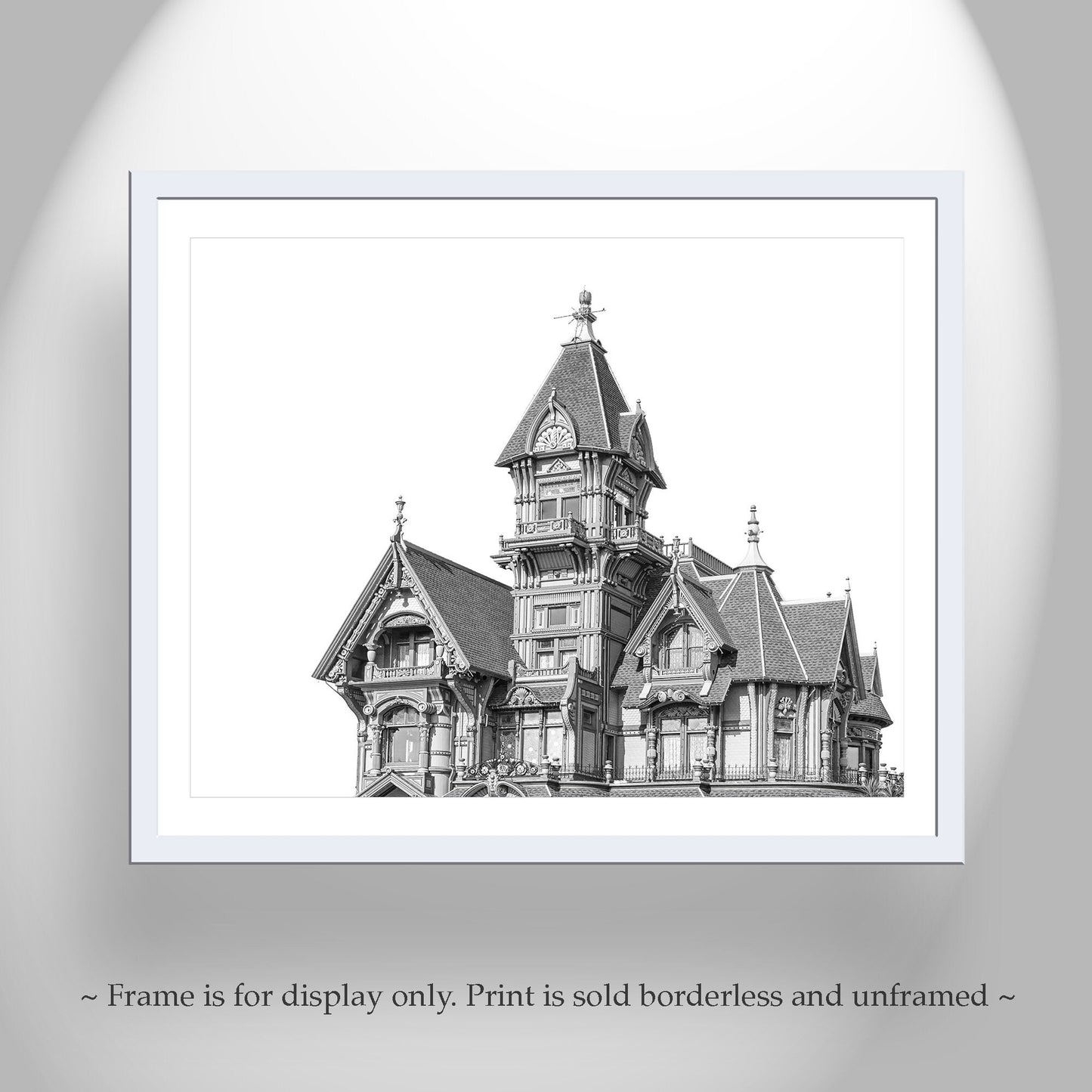 Carson Mansion Eureka Photo – Victorian Fine Art Wall Print