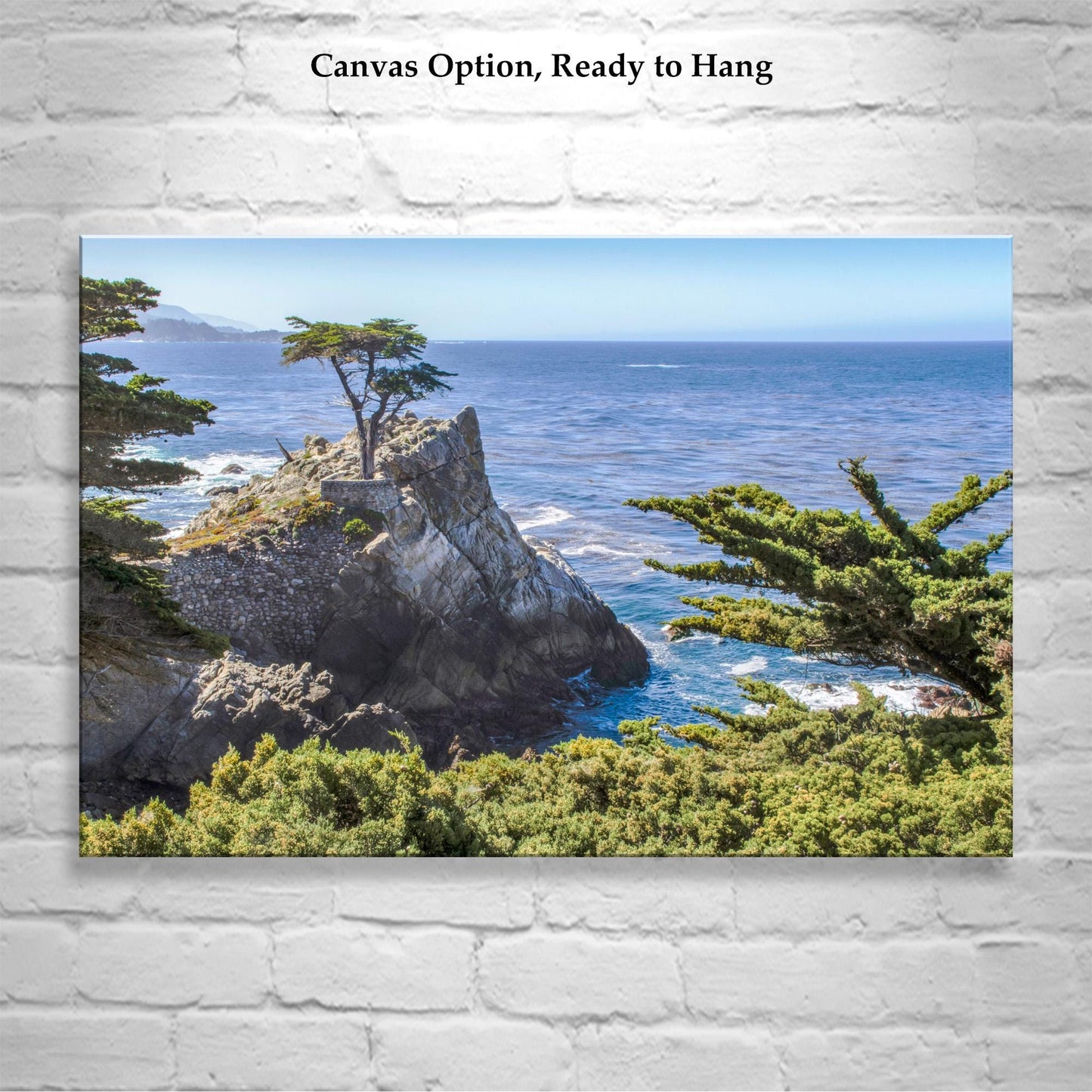 Carmel by the Sea Art Photography Print with Lone Cypress