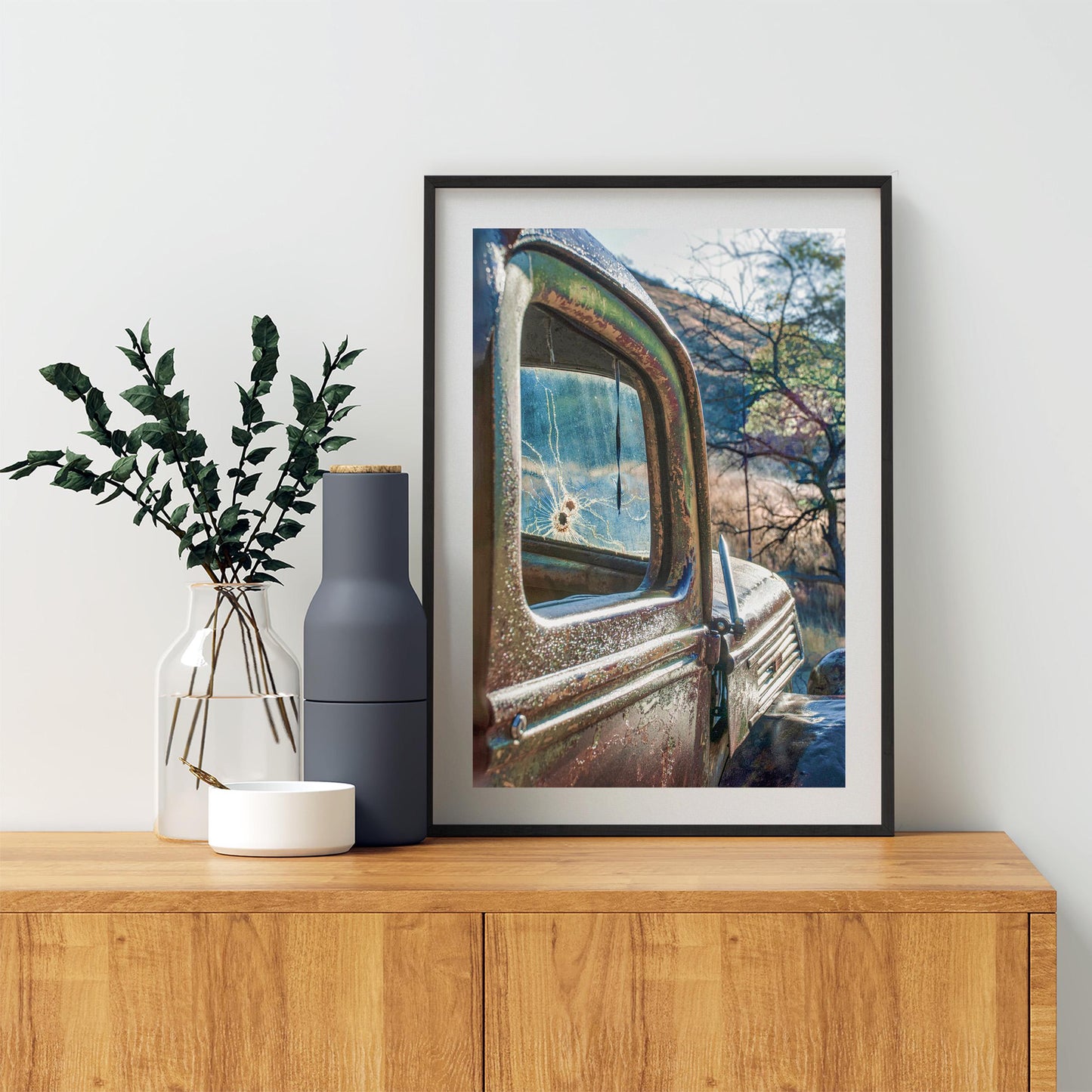 Rustic Old Ford Truck Print by Murray Bolesta | Home & Garage Decor
