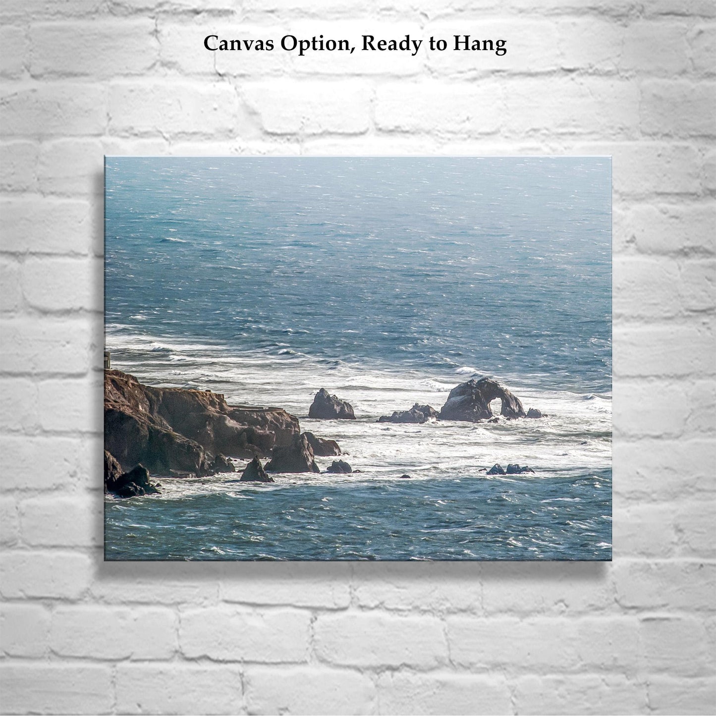 Seal Rocks Ocean Print, San Francisco Seacoast Wall Art