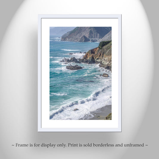 Big Sur Beach Art Pacific Coast Highway California Ocean Photography
