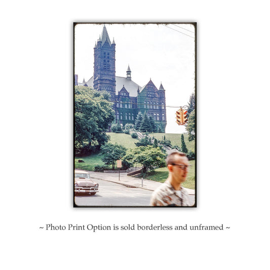 Syracuse University Print – Crouse College Vintage Photograph