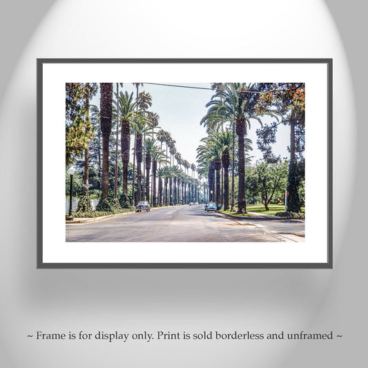 Beverly Hills Vintage Photo – Midcentury Los Angeles Print