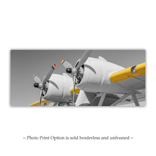 Pan Am PBY Vintage Sea Plane Art | Aviation Panorama Print