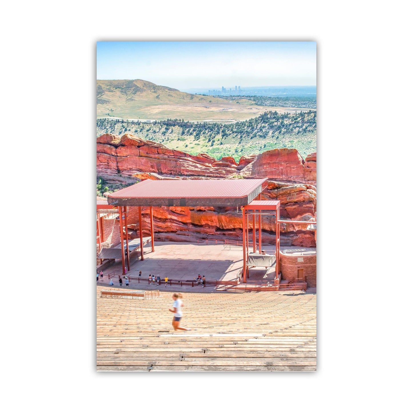 Red Rocks Amphitheater Photo Art Print in Denver Colorado