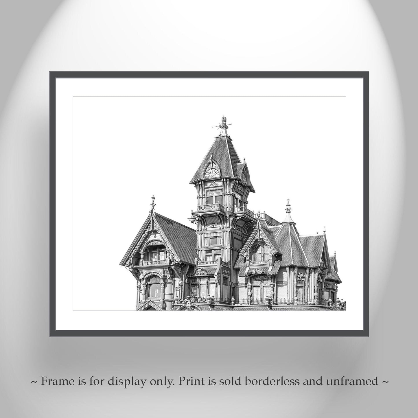 Carson Mansion Eureka Photo – Victorian Fine Art Wall Print