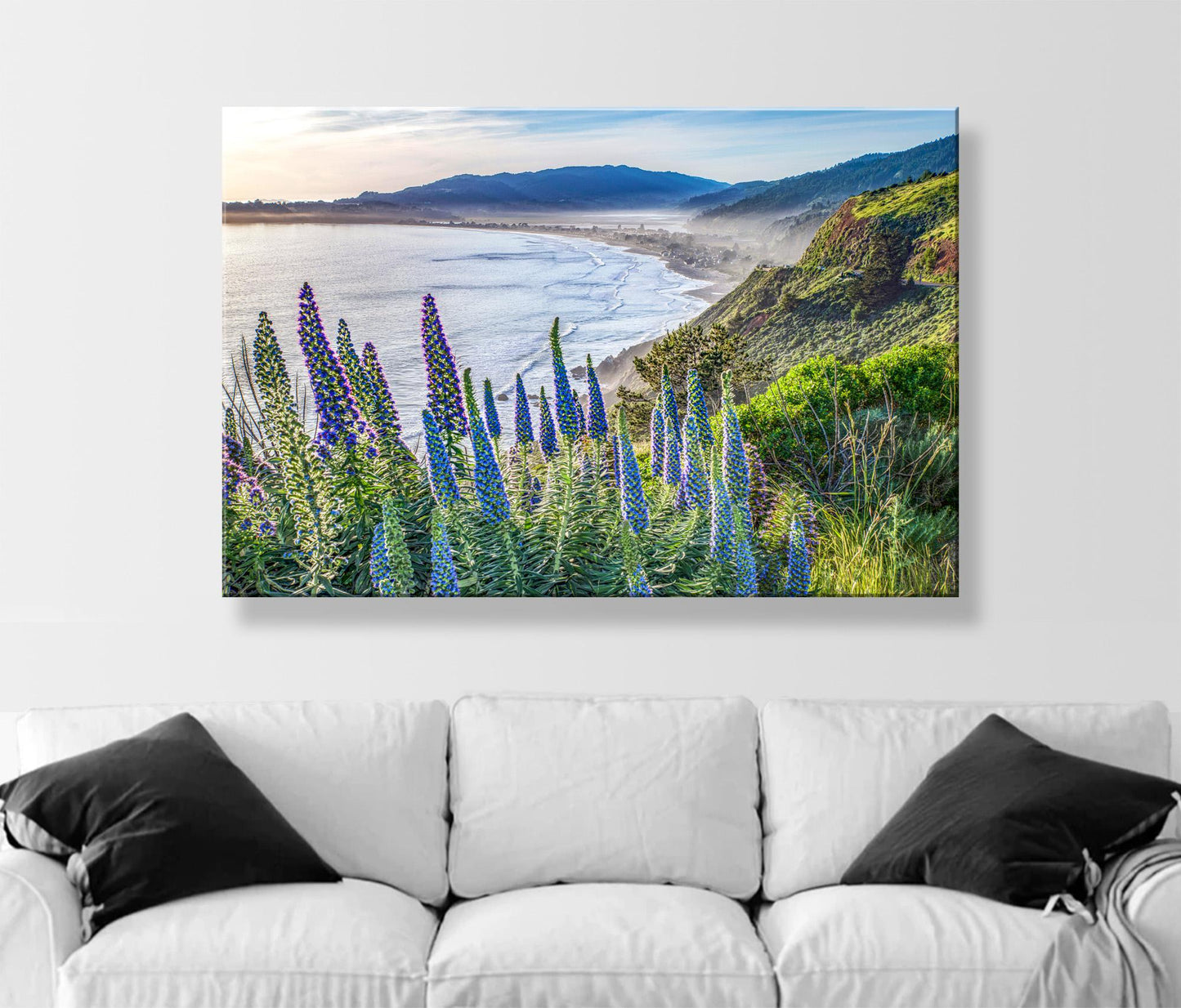 Stinson Beach Marin County California Art Print as Wall Decor for Home or Office
