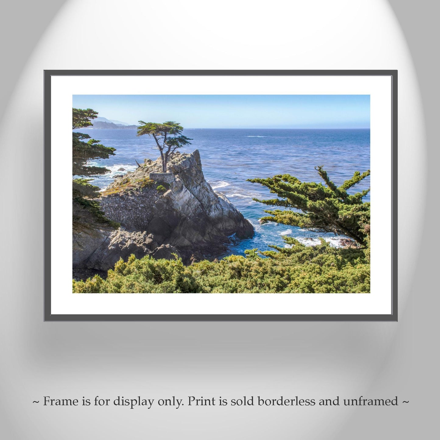 Carmel by the Sea Art Photography Print with Lone Cypress