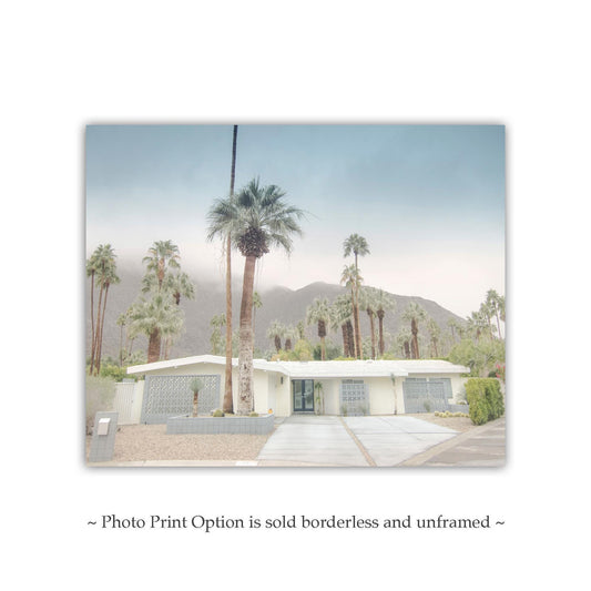 Palm Springs Architecture Art | Midcentury Modern House Print