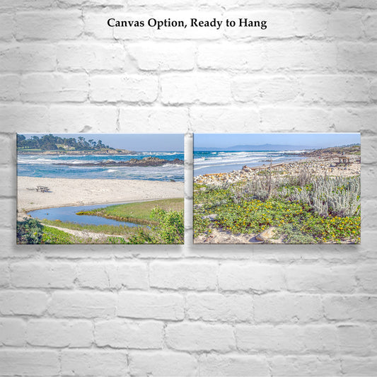 Pacific Grove Beach Art Print Set – Monterey Peninsula Coastal Decor