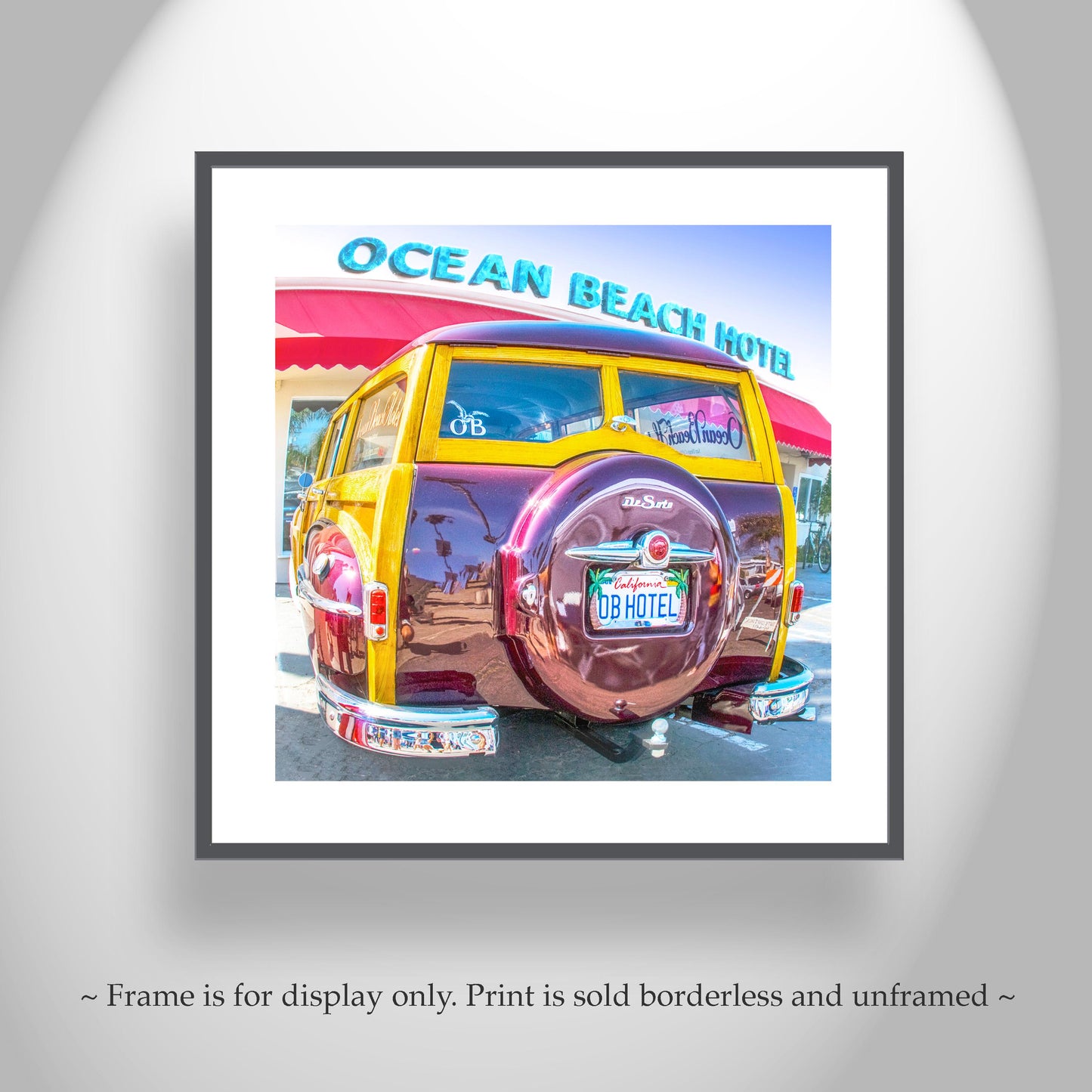 Woodie Station Wagon Picture | Ocean Beach Southern California
