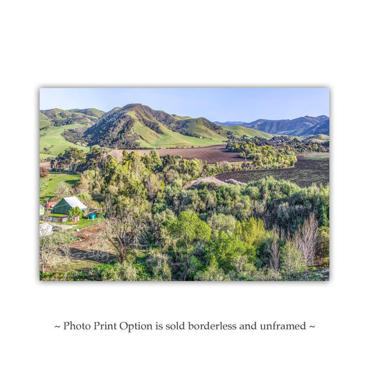 Santa Barbara County Farm Art | Lompoc Landscape Photo Print