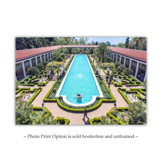 Malibu Getty Villa Museum Art | Framed Wall Decor Print
