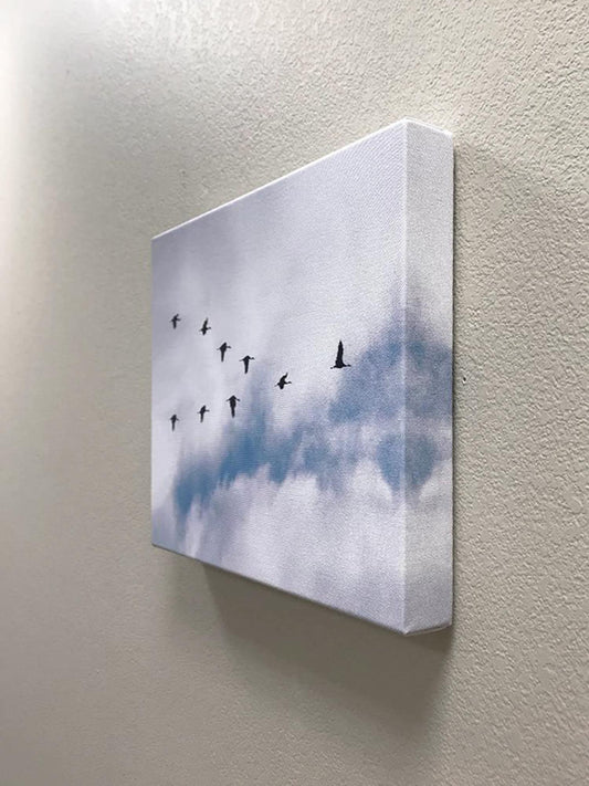 Sandhill Crane Birds in Flight Print | Arizona Avian Fine Art