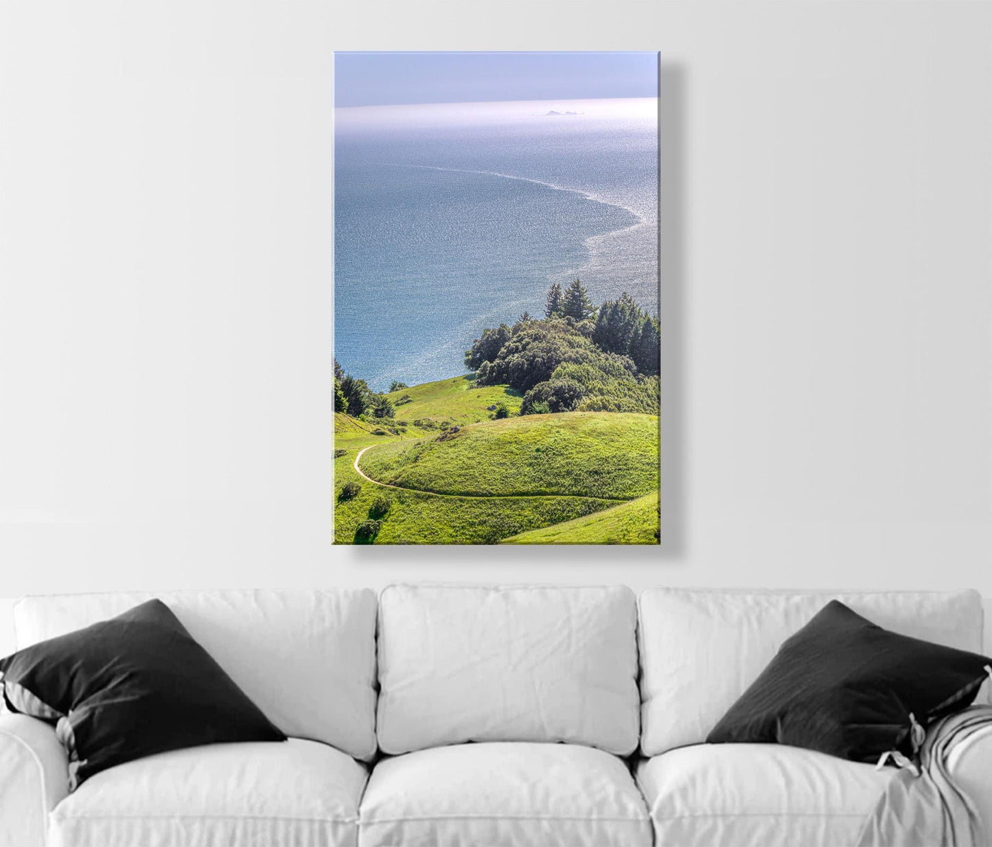 Tamalpais Seascape Art Print – Marin Coast with Farallon Islands
