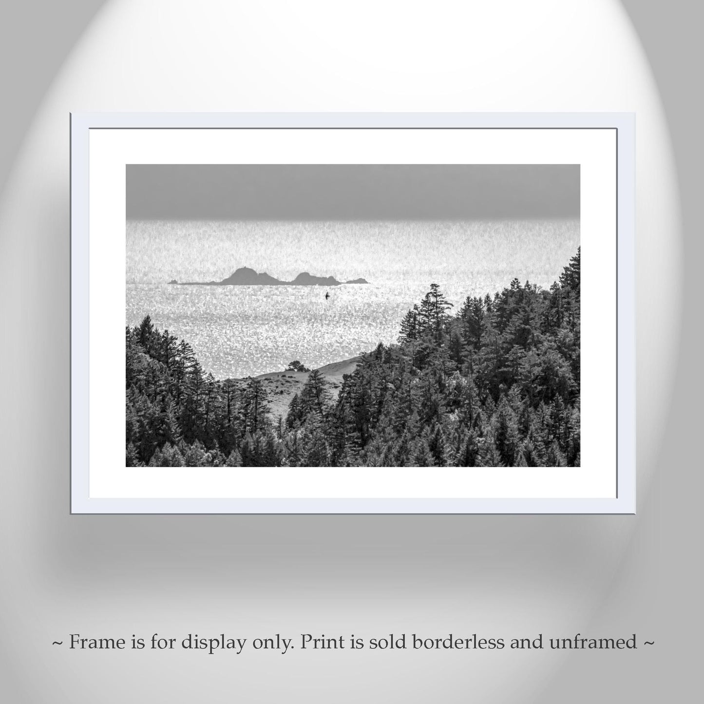 Ocean Artwork at Marin County | Mt Tamalpais with Farallon Islands