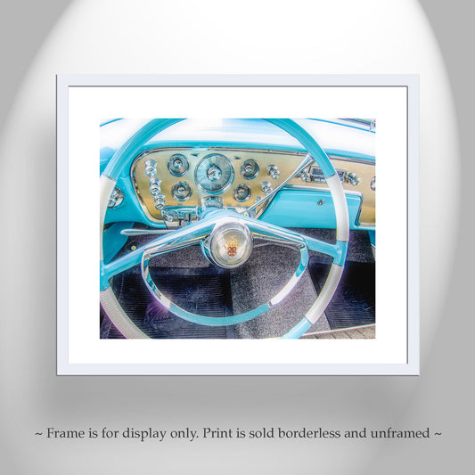 Packard Automobile Art Print | Vintage Car Photography Wall Decor