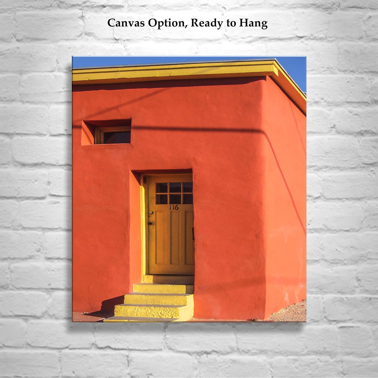 Tucson Arizona Adobe Wall Art Prints – Set of 2 Southwestern Decor